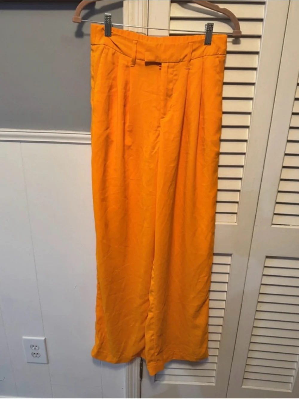 a new day Orange V-Neck Spaghetti Strap Camisole